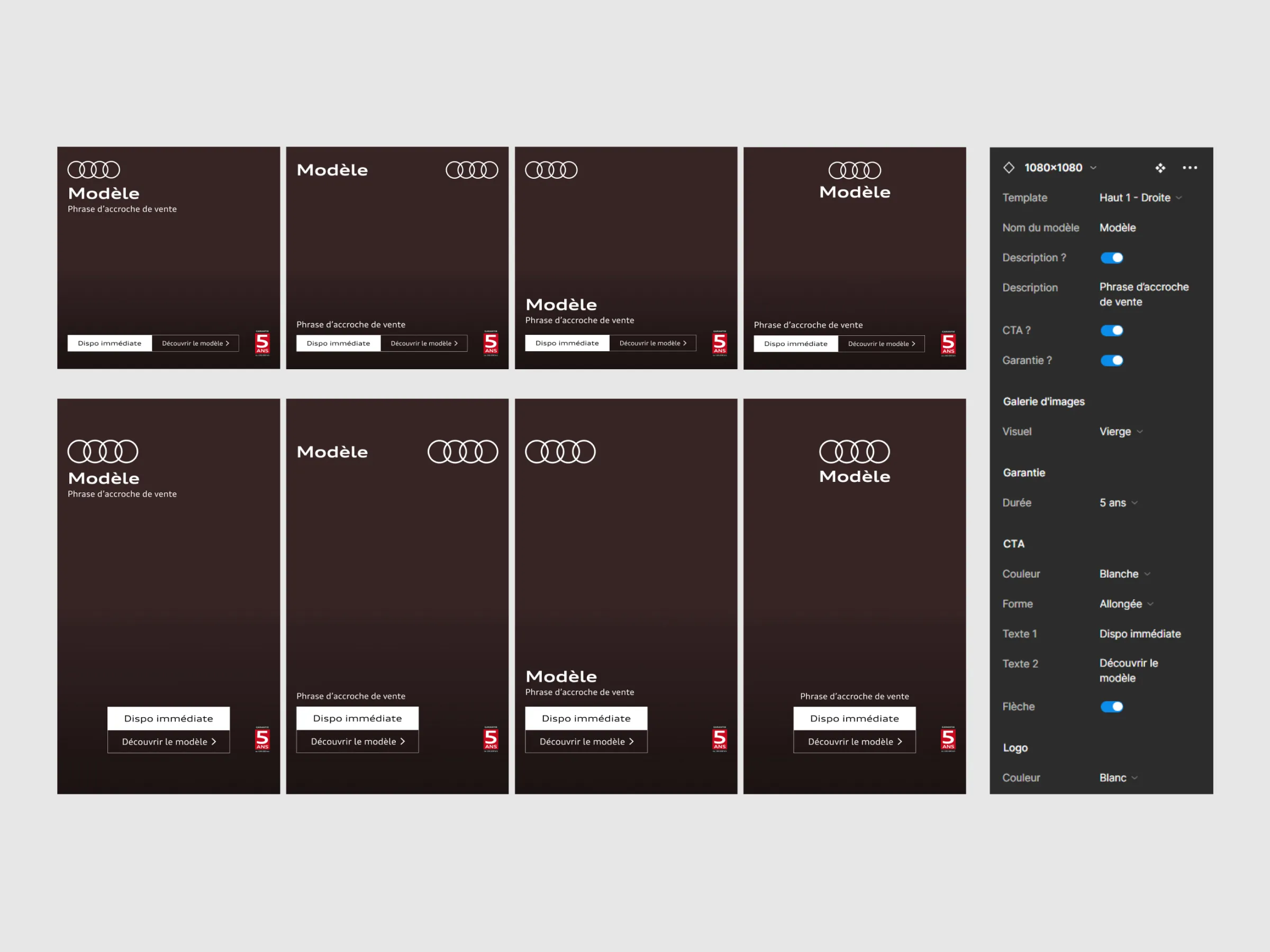 Image représentative du projet pour Audi par Dayraut Baptiste